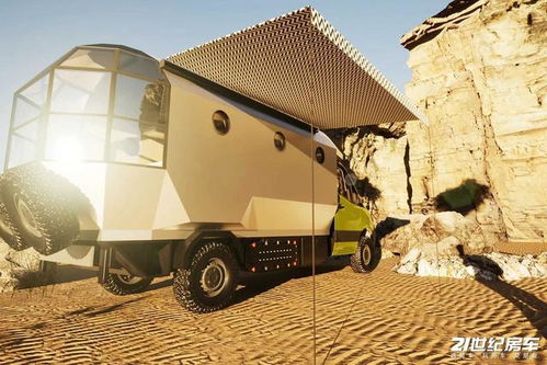 星空頂 魚(yú)艇式廂體 奔馳底盤(pán)的后現(xiàn)代房車(chē),未來(lái)感十足